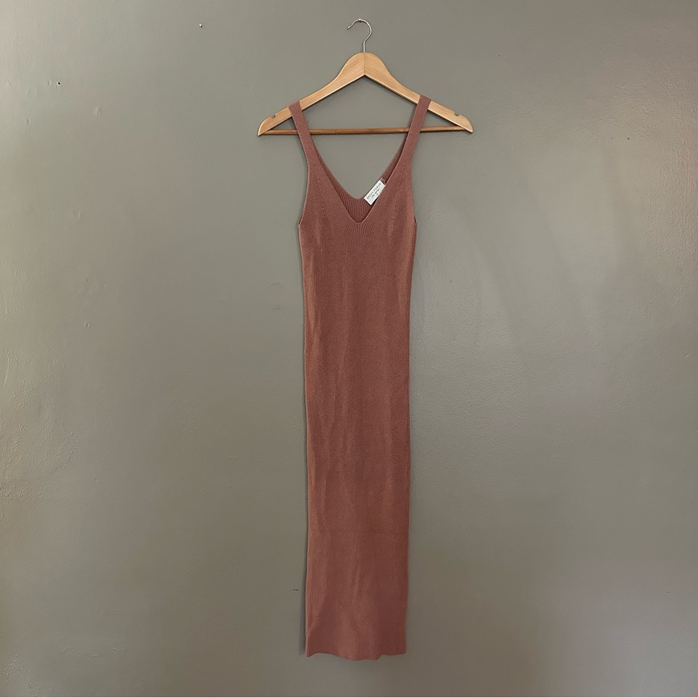 dress forum midi bodycon sweater dress size small